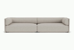 Canapea gri din textil pentru 3 persoane Bolster Sydney -22 FEST