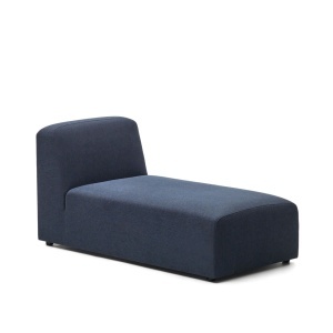 Canapea modulara albastra din textil 152 cm Neom Kave Home