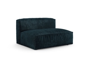 Canapea modulara albastru petrol inchis din catifea pentru 1 persoana Martina Vogue XL Micadoni
