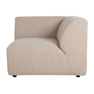 Canapea modulara grej din textil 97 cm Jax Right HKliving