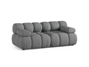 Canapea modulara gri din textil pentru 2 persoane Bellis Liberty Micadoni