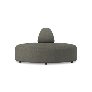 Canapea modulara verde army din bumbac 94 cm Jax Angle HKliving