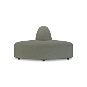 Canapea modulara verde army din textil 94 cm Jax Angle HKliving