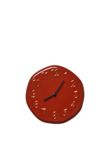 Ceas de perete maro argila din ceramica 25 cm Loopi Ferm Living