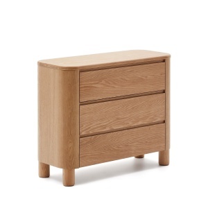 Comoda maro din lemn 120 cm Salaya Kave Home