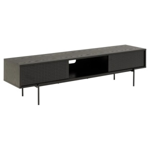 Comoda TV din metal negru 180 cm Angus Quiet Object