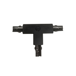 Conector T electric negru din plastic Lacznik Zuma Line