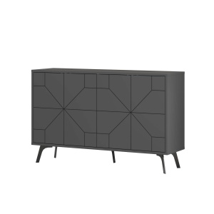 Consola gri antracit 123 cm Dune The Home Collection