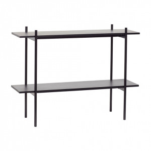 Consola neagra din lemn 120 cm Norm Hubsch