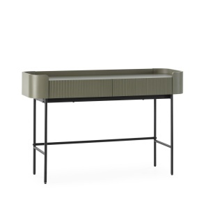 Consola neagra/verde 120 cm Willa The Home Collection