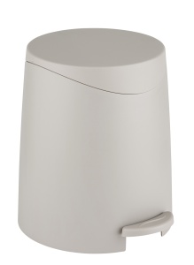Cos de gunoi gri din plastic 3 L Portes Wenko