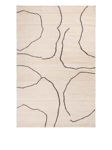 Covor alb antic din fibre naturale 200x300 cm Gesso Ferm Living