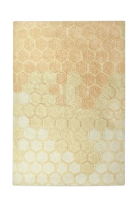 Covor din bumbac galben miere 200x300 cm Sweet Honey Lorena Canals