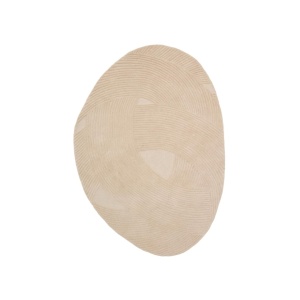 Covor din fibre naturale bej 160x230 cm Domm Kave Home