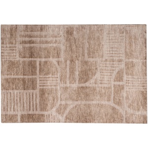 Covor grej din fibre 170x240 cm Lovi Woood
