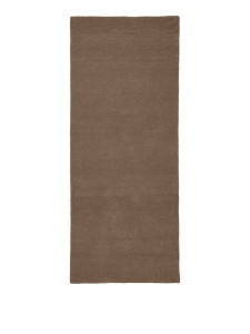 Covor maro cenusiu din fibre naturale 80x200 cm Stille Ferm Living