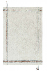 Covor pentru copii bej din bumbac 90x130 cm Cuisine Lorena Canals