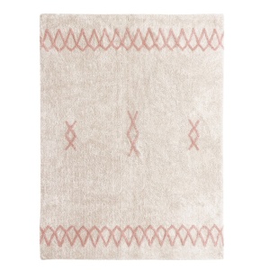 Covor pentru copii crem/nude din bumbac 170x240 cm Atlas Lorena Canals
