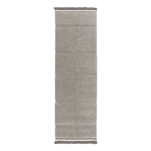 Covor pentru copii gri din fibre naturale 80x230 cm Steppe Lorena Canals