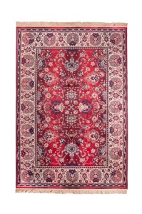 Covor rosu din bumbac 200x300 cm Jar Dutchbone