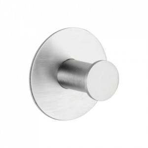 Cuier argintiu din metal Celano Wenko