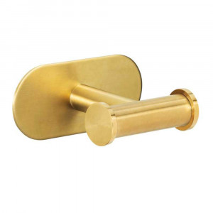 Cuier auriu din metal Turbo-Loc Wenko