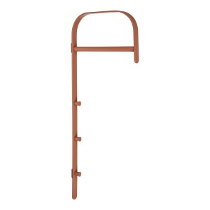 Cuier din metal maro coniac Gresto House Nordic
