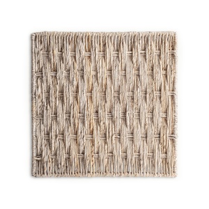 Decoratiune de perete bej din fibre naturale 56x56 cm Naim Vical Home