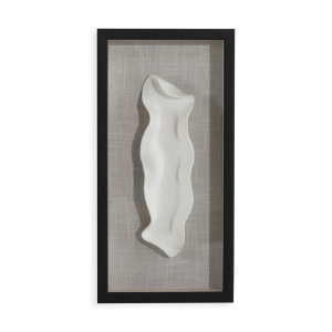 Decoratiune de perete din lemn negru 30x60 cm Crystal Thai Natura