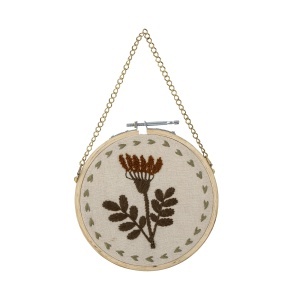 Decoratiune de perete multicolora din bumbac 17 cm Maidstone Bloomingville