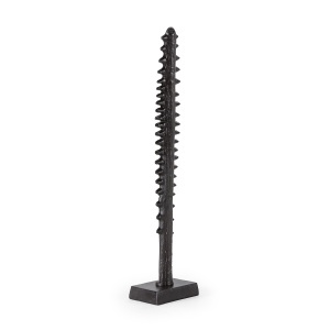 Decoratiune din metal maro inchis 74 cm Avery Thai Natura