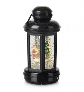 Decoratiune luminoasa LED neagra din plastic Cosy Lantern Markslojd