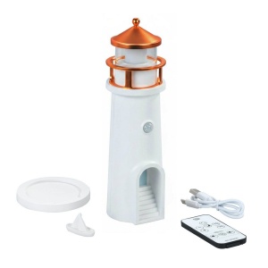 Decoratiune luminoasa multicolora din plastic 24 cm Lighthouse Wenko