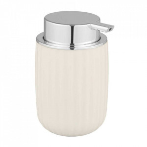 Dispenser sapun lichid alb antic din plastic 250 ml Agropoli Wenko