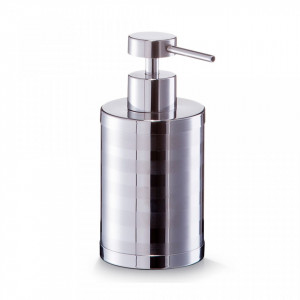Dispenser sapun lichid argintiu din metal 330 ml Timeless Zeller