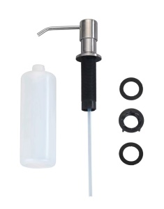 Dispenser sapun lichid din plastic alb 400 ml Monti Wenko