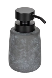 Dispenser sapun lichid gri/negru din ceramica 400 ml Sacile Wenko