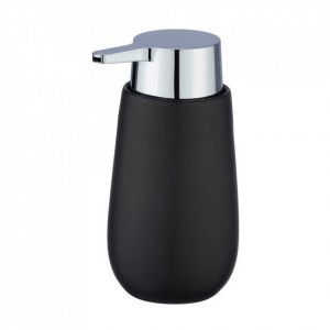 Dispenser sapun lichid negru din ceramica 320 ml Badi Avy Wenko