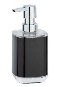 Dispenser sapun lichid negru din polistiren 330 ml Masone Wenko