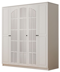 Dulap alb 210 cm Avera Mirror L The Home Collection