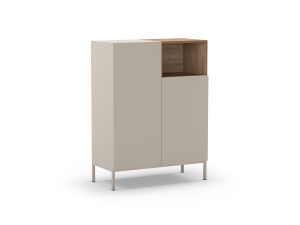 Dulap crem din metal 120 cm Cailin The Home Collection