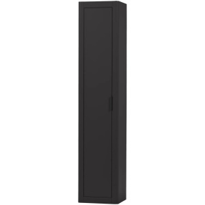 Dulap negru din lemn 217 cm Gunnar Small Woood