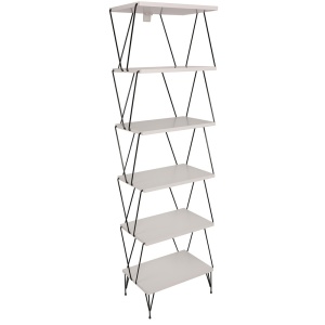 Etajera alba 165 cm Balaban The Home Collection