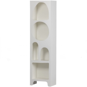 Etajera alba 180 cm Caz Woood