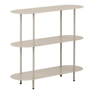 Etajera bej din metal 91 cm Rieti House Nordic
