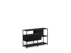 Etajera din metal negru 78 cm Seaford Avy Quiet Object