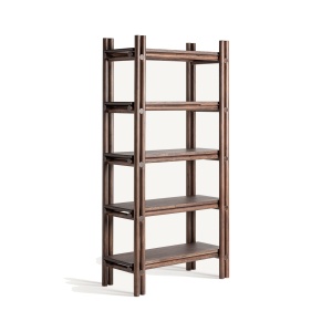 Etajera maro din lemn 200 cm Hambye Vical Home