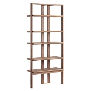 Etajera maro din lemn 220 cm Gifhorn Vical Home