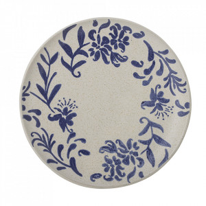Farfurie intinsa albastra din ceramica 24 cm Petunia Creative Collection