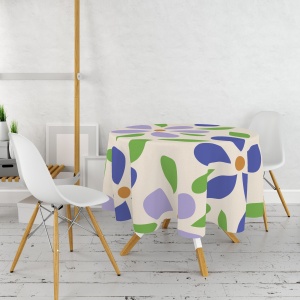 Fata de masa multicolora din fibre sintetice 160 cm Tblc 6 The Home Collection